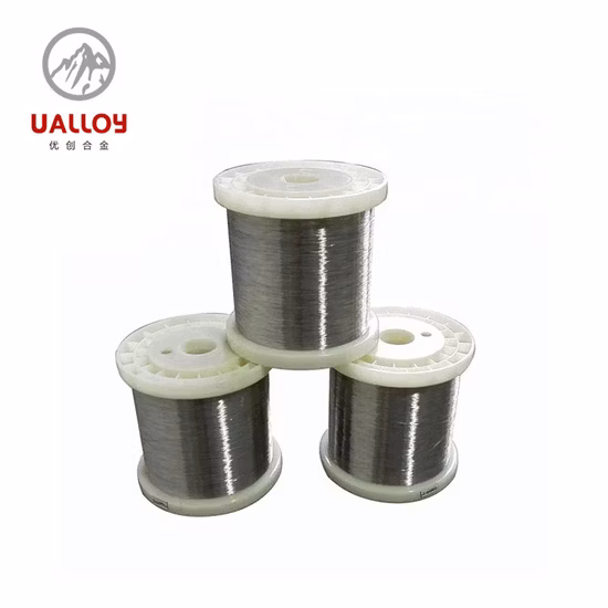 Fio de resistência de aquecimento de estoque 0,16 mm CuNi40 Cu40ni60 liga de cobre e níquel